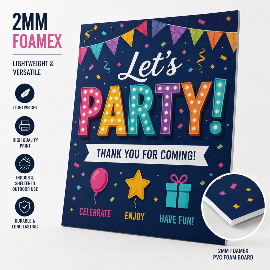 2mm Foamex
