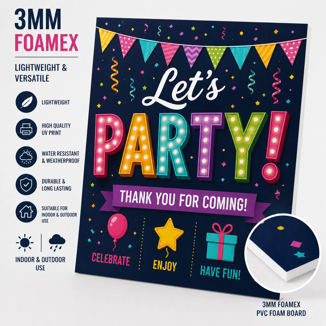 3mm Foamex