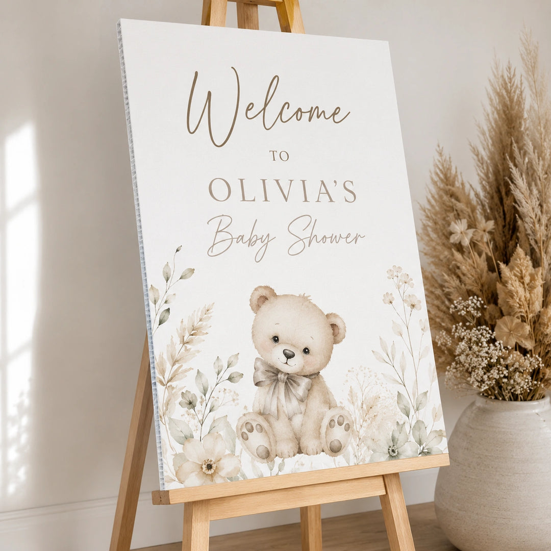 Baby Shower Welcome Signs