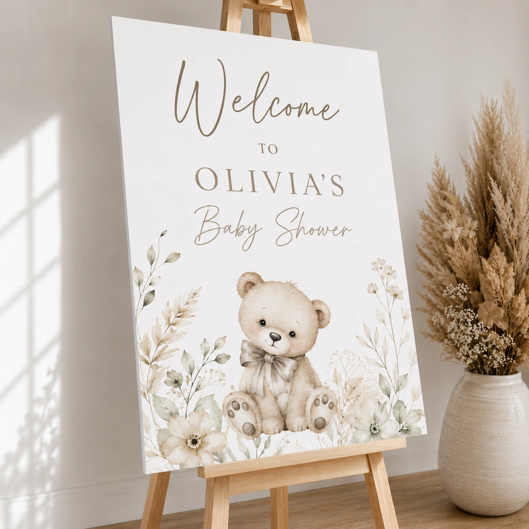 Baby Shower Welcome Signs