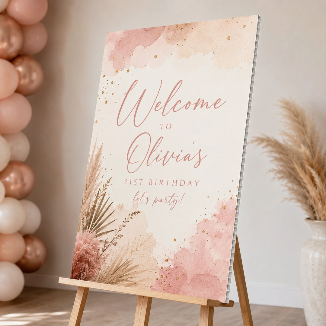 Birthday Welcome Signs