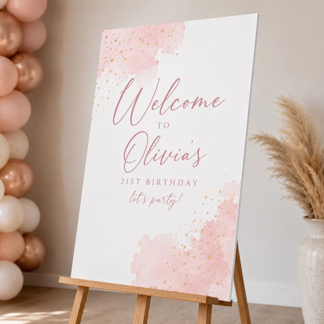 Birthday Welcome Signs