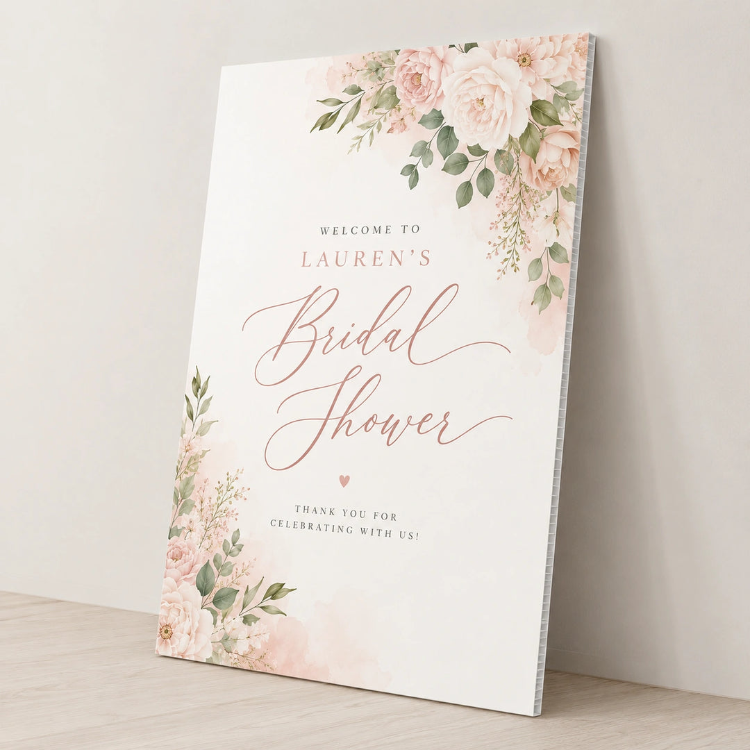 Bridal Shower Welcome Signs
