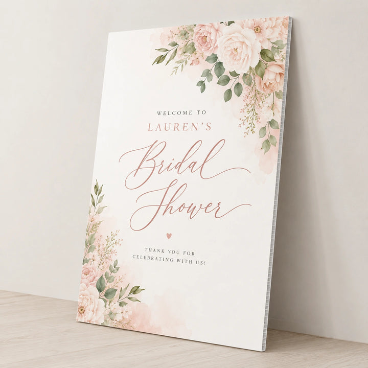 Bridal Shower Welcome Signs