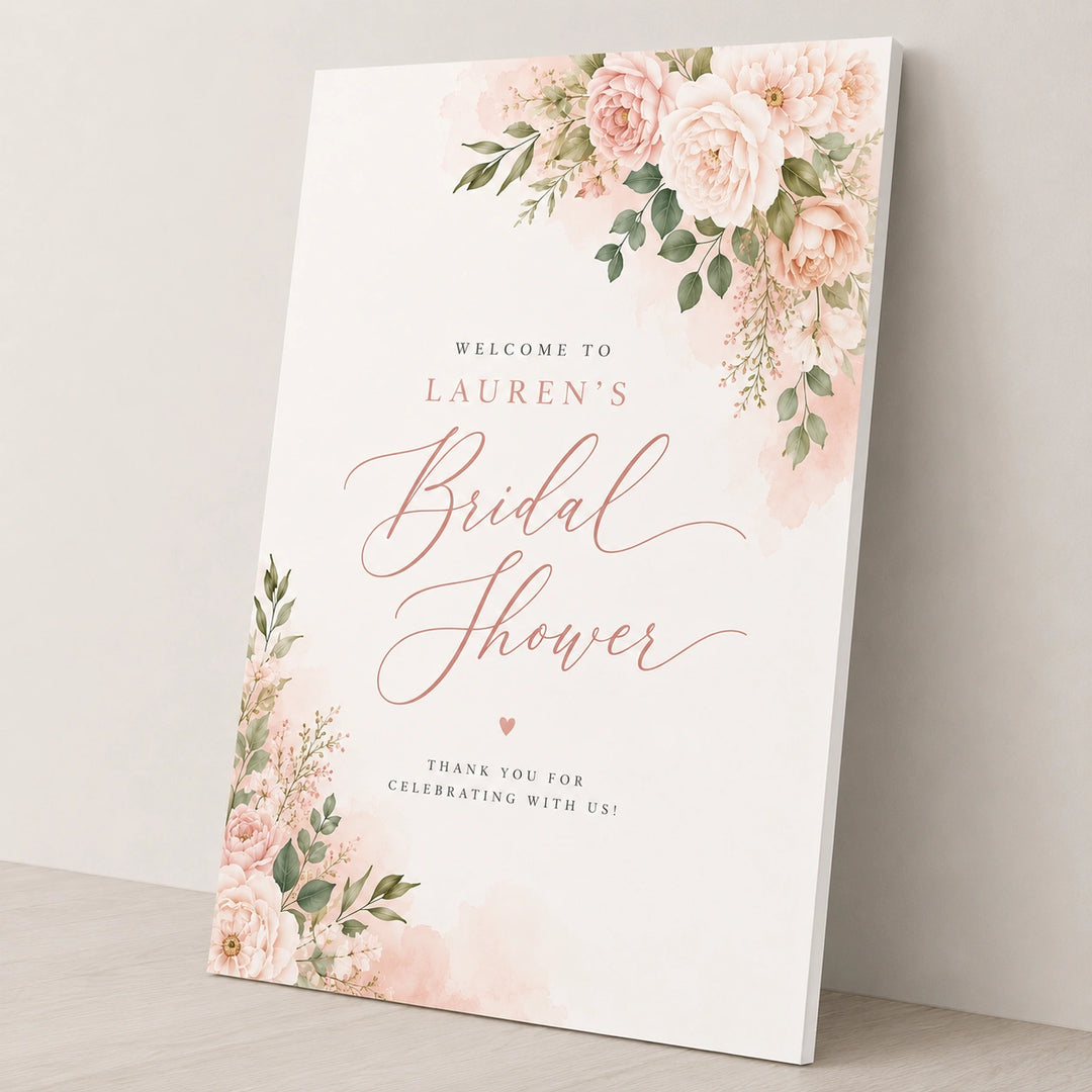 Bridal Shower Welcome Signs
