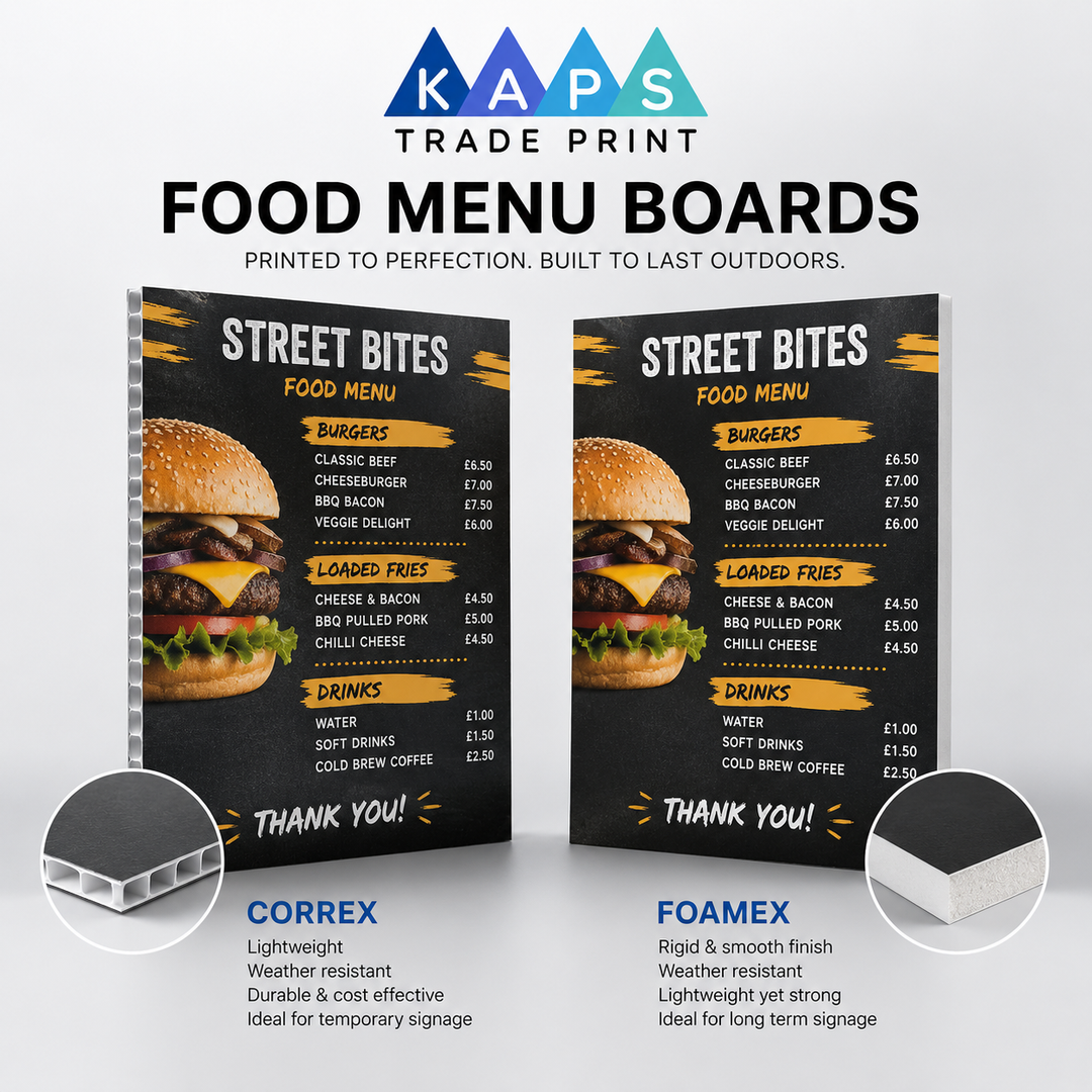 Menu Boards