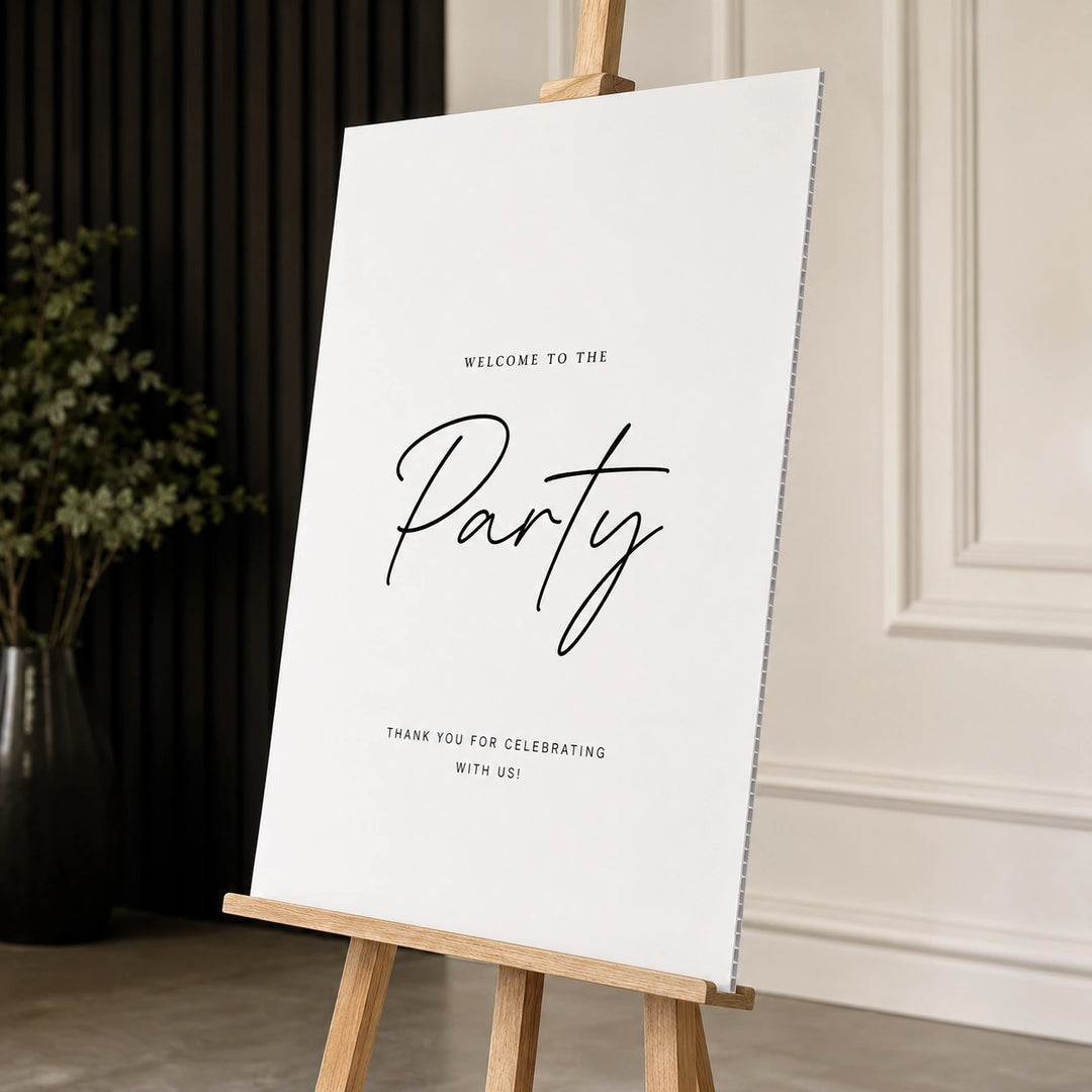 Party Welcome Signs
