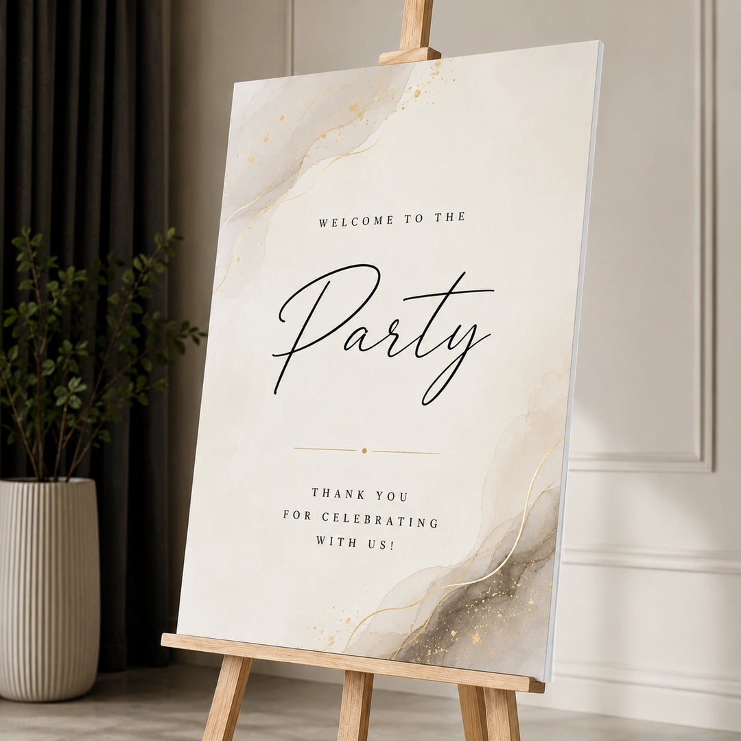 Party Welcome Signs