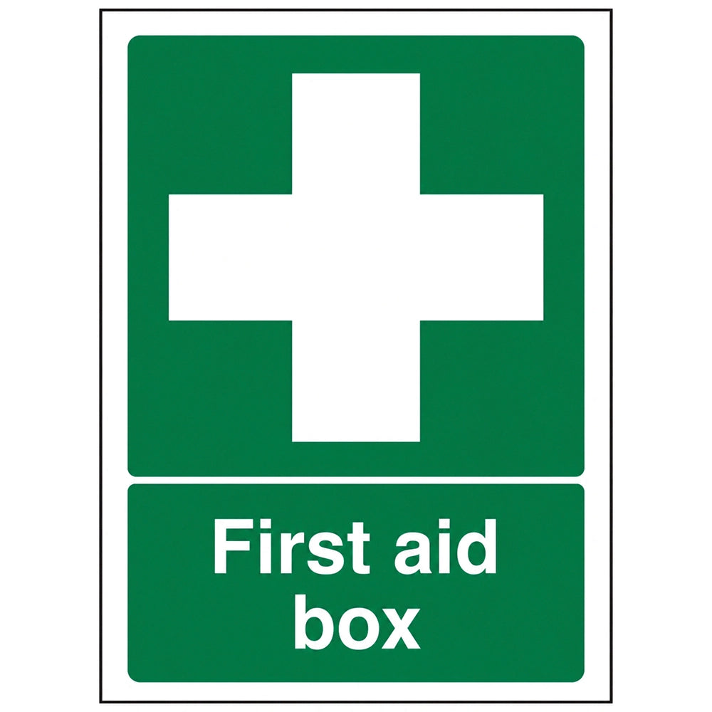 First Aid Box Sign