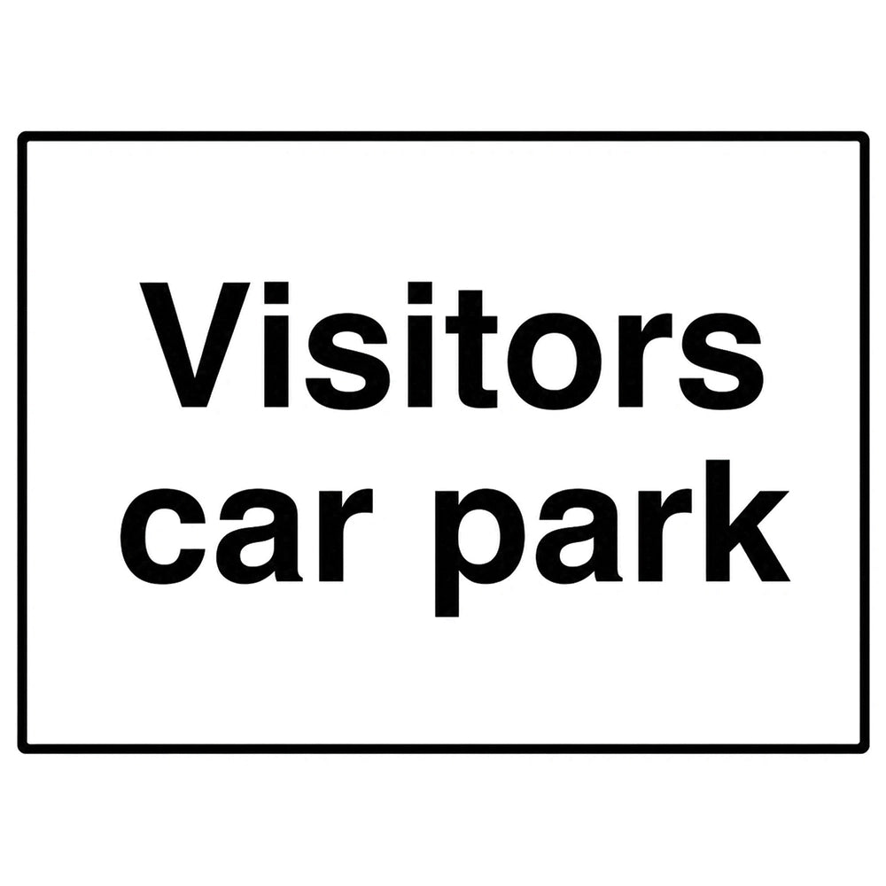 Visitors Car Park Sign